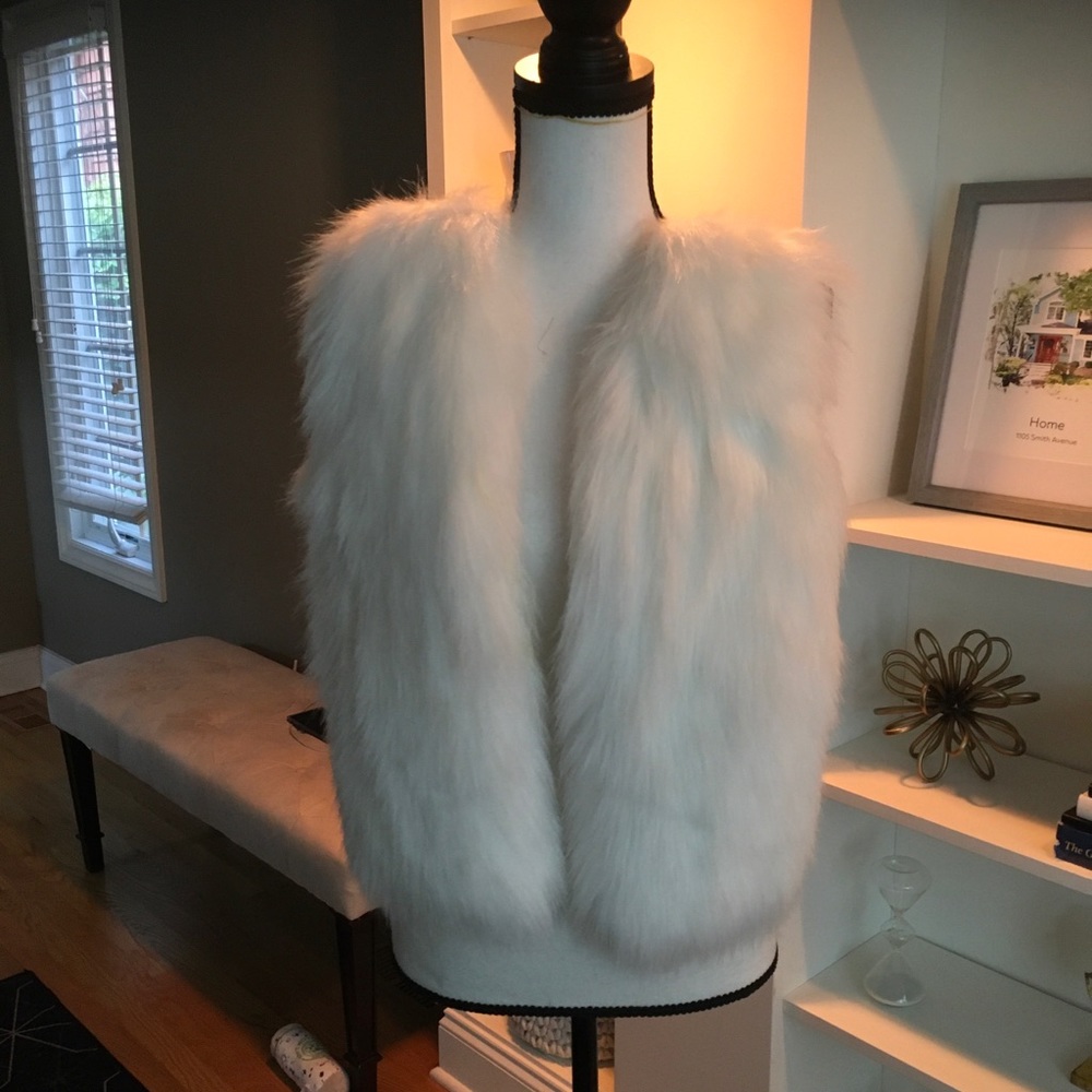 J. Lo Faux Fur Vest
